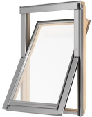 Окно мансардное RoofLITE+ AAY B1500 114х140 (двухкамерное, ручка снизу) Центр Кровли