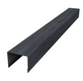 Крышка жалюзи Palermo 0,45 Print Premium Grey Wood TwinColor (2м) Центр Кровли