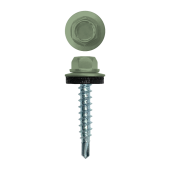 Саморез кровельный 4,8х29 (250шт) сверло №1 RAL 6021 Центр Кровли