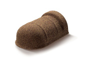 Конек торцевой полукруглый (пластиковый) для композитной черепицы Metrotile пустыня (0,3м) Центр Кровли