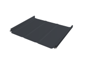 Кликфальц Pro Line Grand Line 0,45 Drap TX с пленкой на замках RAL 7024 мокрый асфальт Центр Кровли