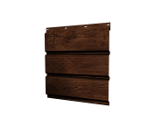 Софит металлический полная перфорация 0,45 Print Premium с пленкой Cherry Wood Fresh TwinColor Центр Кровли