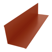 Угол внутренний 110х110 0,5 Satin Matt RAL 8004 терракота (3м) Центр Кровли