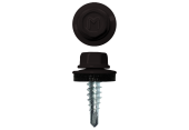 Саморез по металлу Daxmer 4,8х19 RAL 9005 (250) сверло №2 Центр Кровли