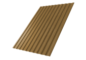 Профнастил С8A v03 0,45 Print Elite Honey Wood TwinColor Центр Кровли
