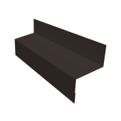 Отлив межэтажный 45 0,45 Drap-double TX RR 32 темно-коричневый (2м) Центр Кровли