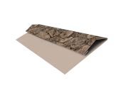Планка стартово-финишная Экобрус Grand Line 0,45 Print Elite King Stone TwinColor (3м) Центр Кровли