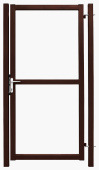 Калитка Colority Zinc Lock 1,5х1 RAL 8017 Центр Кровли