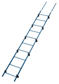 Лестница кровельная Grand Line RAL 5005 2,76м Центр Кровли