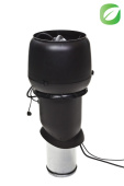 Вентилятор Vilpe Eсo220Р 160/500 черный Центр Кровли