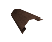 Угол внешний сложный 75х75 135 градусов 0,45 Print-Double Premium Antique Wood (3м) Центр Кровли