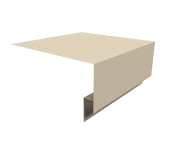 Планка околооконная сложная БХ new 250х75х27 0,45 Print Elite Milky Wood TwinColor (2м) Центр Кровли