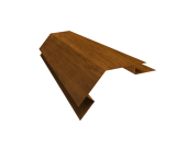 Угол внешний сложный 75х75 135 градусов 0,45 Print Elite Golden Wood TwinColor (3м) Центр Кровли