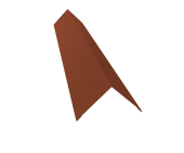 Угол внешний 110х110 0,5 Velur X RAL 8004 терракота (3м) Центр Кровли