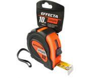 Рулетка Effecta Simple 10м без магнитов, 2 фиксатора Центр Кровли
