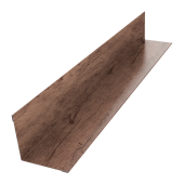 Угол внутренний 70х70 0,45 Print Premium Almond Wood Fresh (2м) Центр Кровли