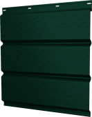 Софит металлический Классик v02 Grand Line полная перфорация 0,45 Drap TX RAL 6005 зеленый мох Центр Кровли