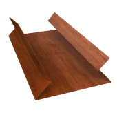 Планка угла внутреннего составная верхняя 0,45 Print-Double Premium Golden Wood Fresh (3м) Центр Кровли