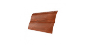 Блок-хаус new Grand Line 0,45 Print Elite с пленкой Cherry Wood TwinColor Центр Кровли