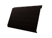 Софит Вертикаль 0,2 line Grand line 0,45 Print Elite с пленкой Coffee Wood TwinColor Центр Кровли