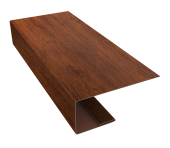 J-Профиль 18мм 0,45 Print Premium Golden Wood Fresh TwinColor (3м) Центр Кровли