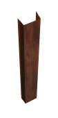 картинка Крепежная планка нижняя Texas 0,45 Print Premium Cherry Wood Dark FTC (2м) Центр Кровли Крепежная планка нижняя Texas 0,45 Print Premium Cherry Wood Dark FTC (2м) Центр Кровли