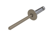 Заклёпка вытяжная Daxmer 3,2х8 (1000шт) нерж/нерж RAL 1035 Центр Кровли