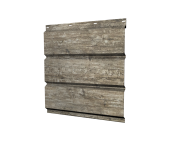 Софит металлический Классик Grand Line центральная перфорация 0,45 Print Elite с пленкой Nordic Wood TwinColor Центр Кровли