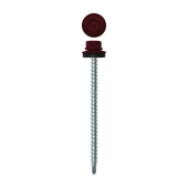 Саморез кровельный Daxmer 4,8х70 (100шт) сверло №1 RAL 3005 Центр Кровли
