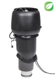 картинка Вентилятор Vilpe Eco190P 125/500 черный Центр Кровли Вентилятор Vilpe Eco190P 125/500 черный Центр Кровли