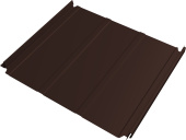 картинка Кликфальц Double Pro Line Grand Line 0,45 Drap двухсторонний с пленкой на замках RAL 8017 шоколад Центр Кровли Кликфальц Double Pro Line Grand Line 0,45 Drap двухсторонний с пленкой на замках RAL 8017 шоколад Центр Кровли