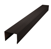 Крышка жалюзи Palermo 0,45 Print Elite Coffee Wood TwinColor (2,5м) Центр Кровли