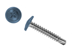 фото Саморез ПШС 4,2х19 (1000шт) шлиц PH2 RAL 5023 Центр Кровли картинка Саморез ПШС 4,2х19 (1000шт) шлиц PH2 RAL 5023 Центр Кровли