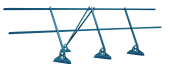 Ограждение кровельное Grand Line 0,9х3 RAL 5005 Центр Кровли