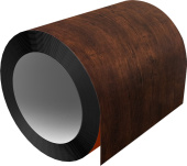 Отмотка Grand Line с внутренним диаметром намотки 500мм 0,4 Print Premium с пленкой Cherry Wood Dark FTC Центр Кровли