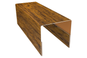 Планка П-образная заборная 20 0,4 Print Premium Golden Wood Fresh TwinColor (3м) Центр Кровли