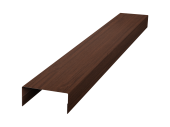 Крышка 30х20 жалюзи Texas 0,45 Print Elite Choco Wood TwinColor (3м) Центр Кровли