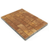 Плитка тротуарная Домино Color Mix каньон h60 280х120 360х120 480х120 480х160 640х160 Центр Кровли