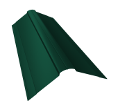 Планка конька фигурного 150x150 0,5 Satin Matt RAL 6005 зеленый мох (2м) Центр Кровли