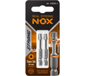 Бита торсионная Nox Strong TX30х50мм E6,3 2 штуки карта (339305-2) Центр Кровли