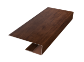 J-Профиль 12мм 0,45 Print Premium Cherry Wood Fresh TwinColor (2м) Центр Кровли