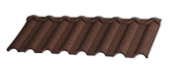 Лист композитной черепицы Gerard Milano chestnut Центр Кровли