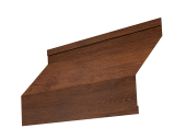 Ламель забора жалюзи Milan new 0,45 Print-Double Premium с пленкой Golden Wood Fresh Центр Кровли