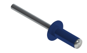 Заклёпка вытяжная Daxmer 4,0х10 RAL 5002 (8х1000шт) ал/ст Центр Кровли