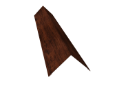 Угол внешний 110х110 0,45 Print Elite Cherry Wood TwinColor (3м) Центр Кровли