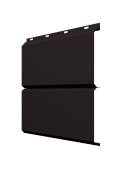 ЭкоБрус 0,345 0,45 PE-Double RAL 9005 черный Центр Кровли
