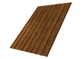 Профнастил С10B 0,45 Print Elite Golden Wood TwinColor Центр Кровли