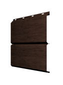 Софит ЭкоБрус без перфорации 0,345 Grand Line 0,45 Print Premium Antique Wood TwinColor Центр Кровли