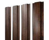 Штакетник Прямоугольный с прямым резом 0,45 Print Elite Cherry Wood TwinColor Центр Кровли