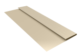 Планка стартовая БХ new 0,45 Print Elite Milky Wood TwinColor (2м) Центр Кровли